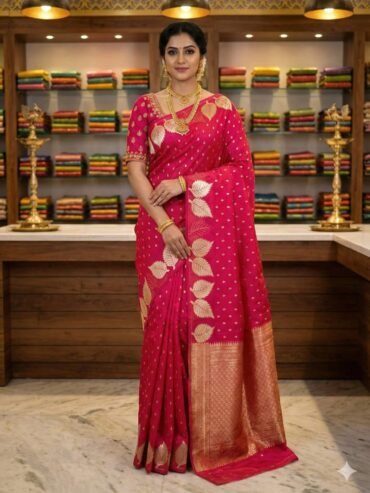 MULBERRY LUXURY SOFT SILK SAREES – Daily Wear with Blouse Piece