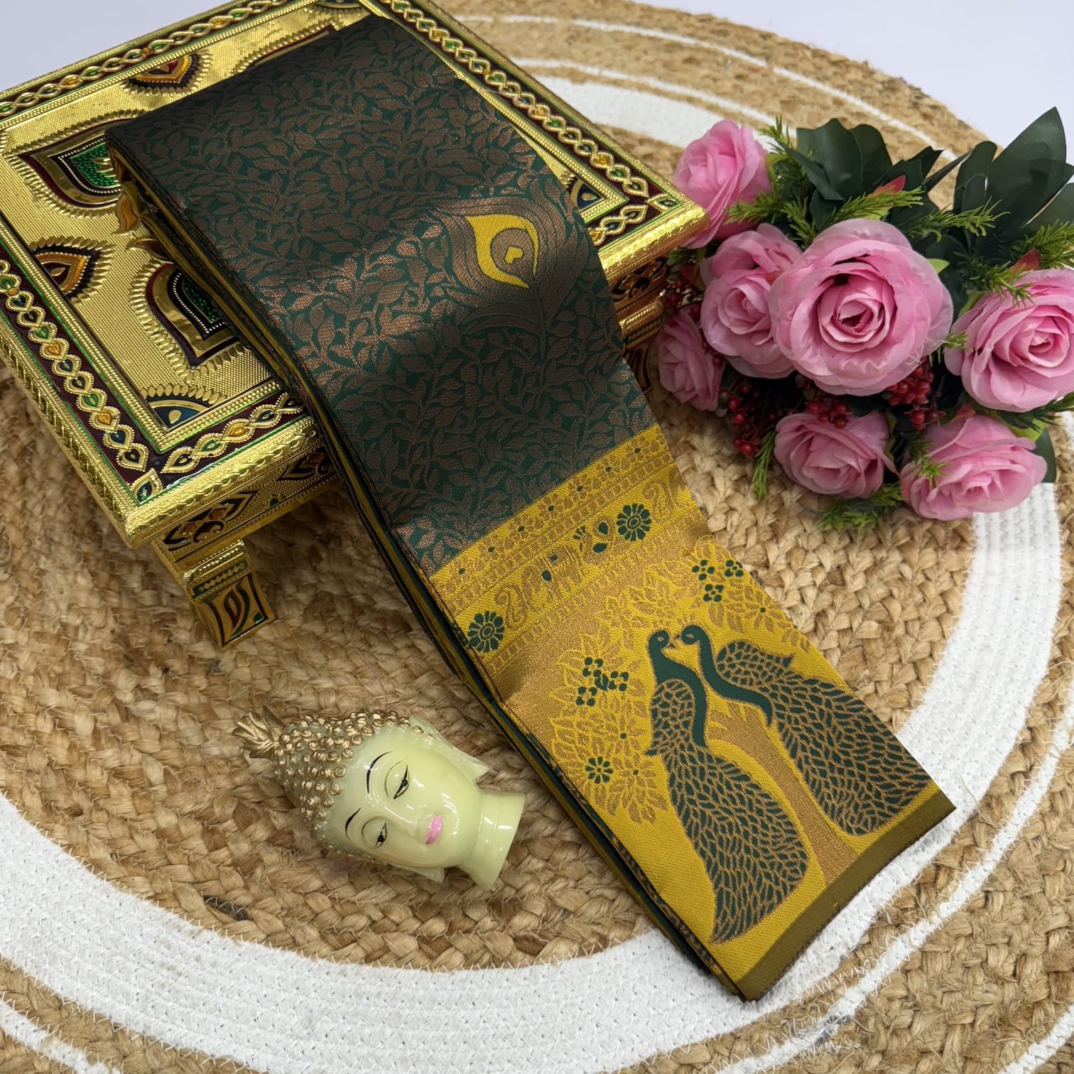 KUPERA VAIRA OOSI SAREES LIGHT WEIGHT SILK TYPE SAREES