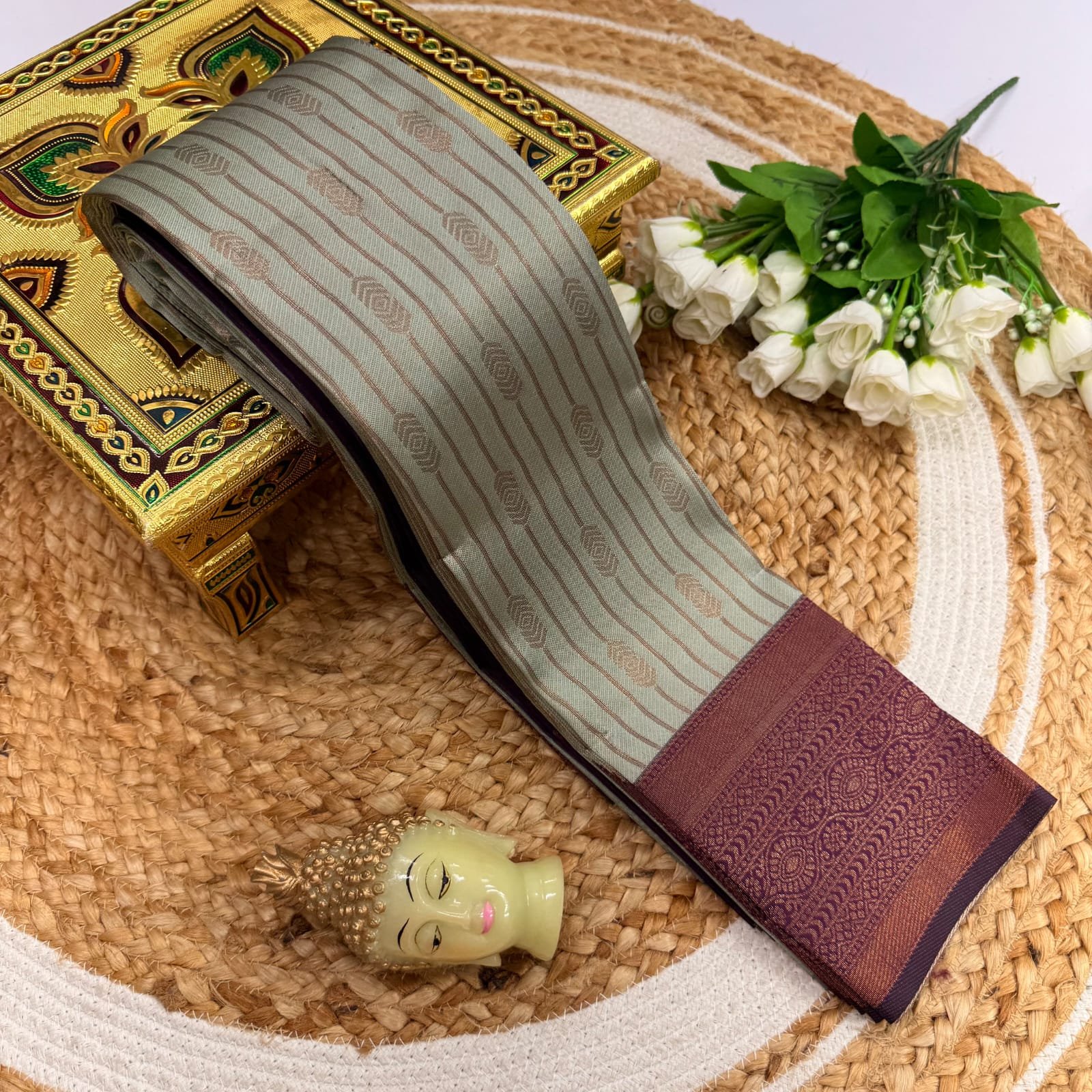 KUPERA VAIRA OOSI SAREES LIGHT WEIGHT SILK TYPE SAREES