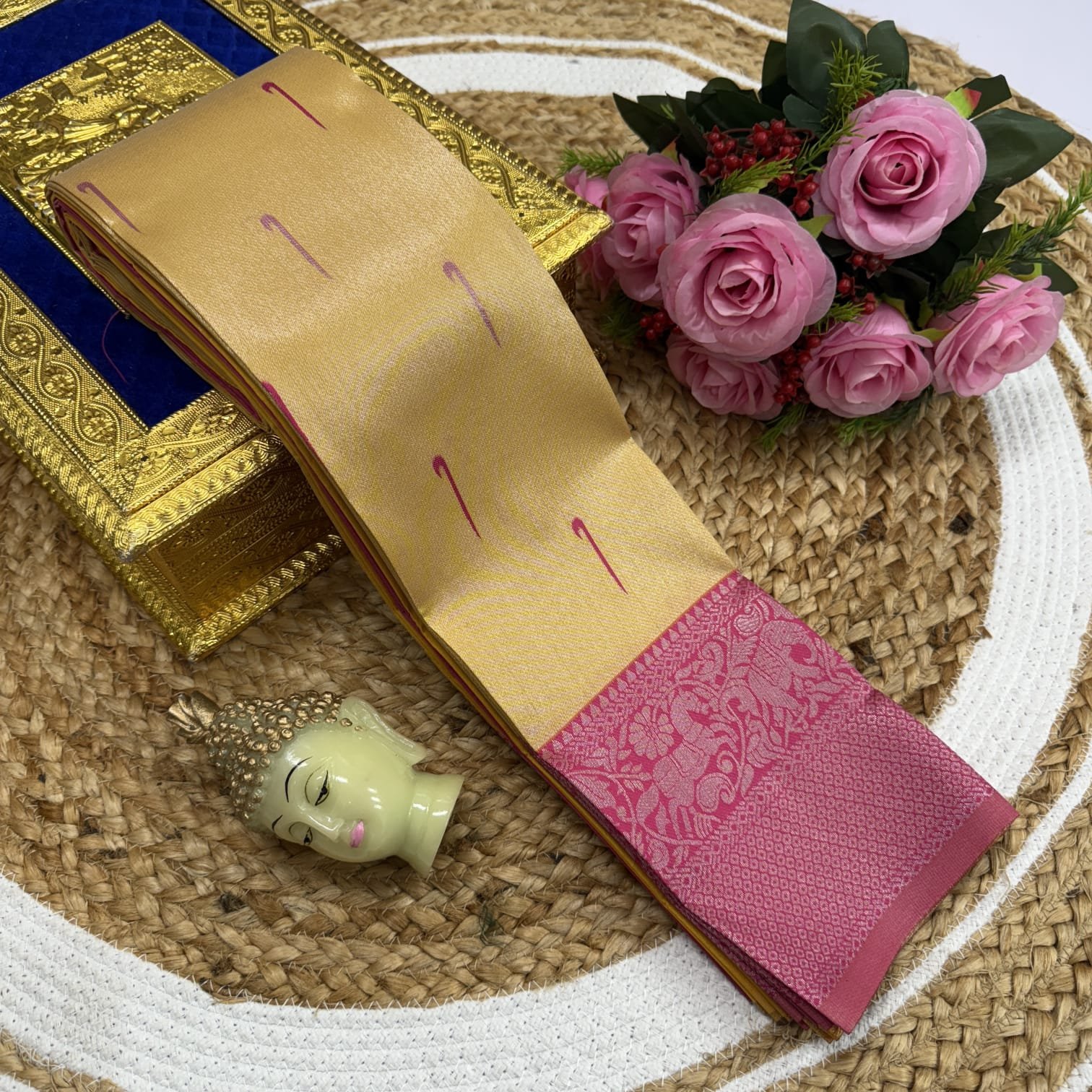 KUPERA VAIRA OOSI SAREES LIGHT WEIGHT SILK TYPE SAREES