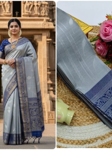 KUPERA VAIRA OOSI SAREES LIGHT WEIGHT SILK TYPE SAREES