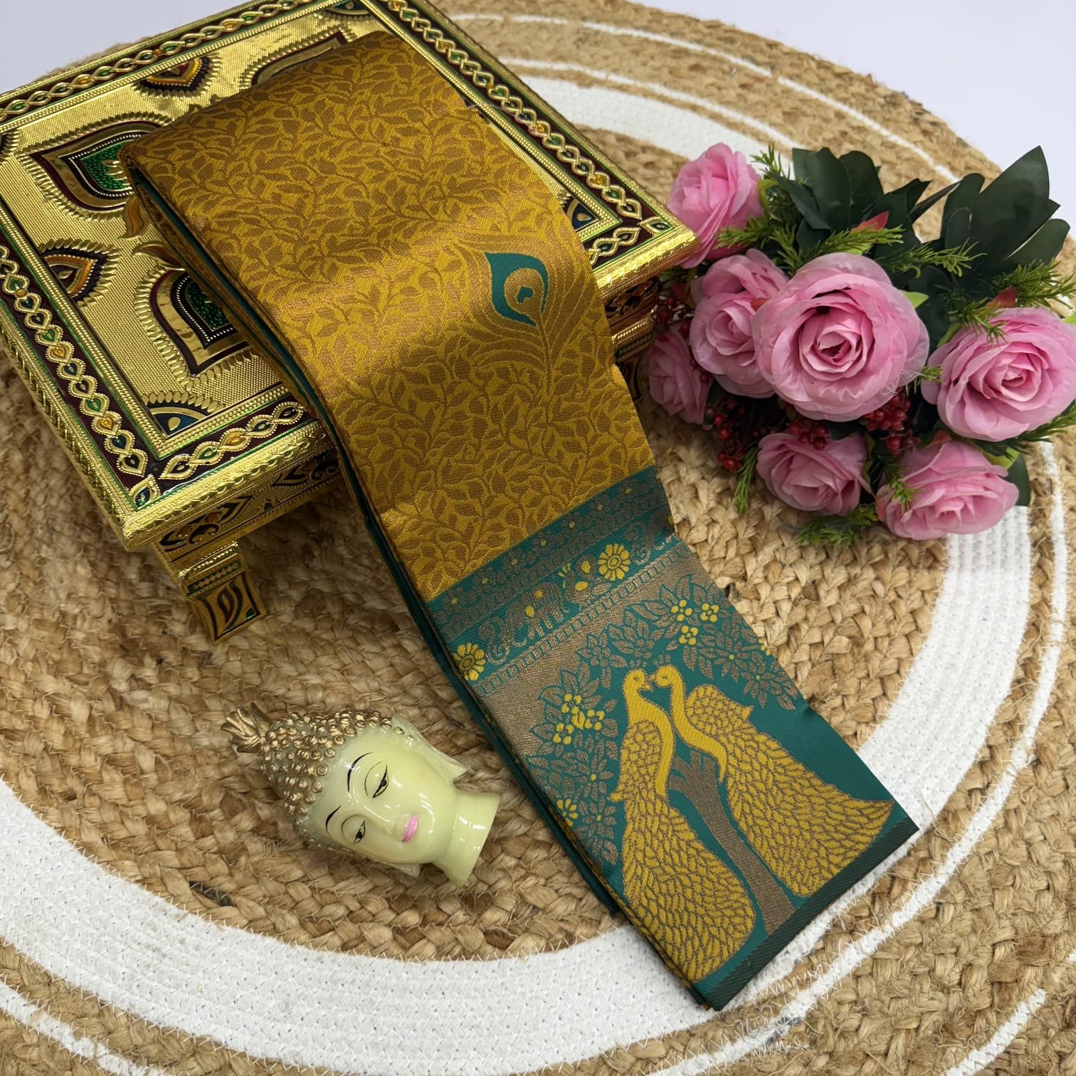 KUPERA VAIRA OOSI SAREES LIGHT WEIGHT SILK TYPE SAREES