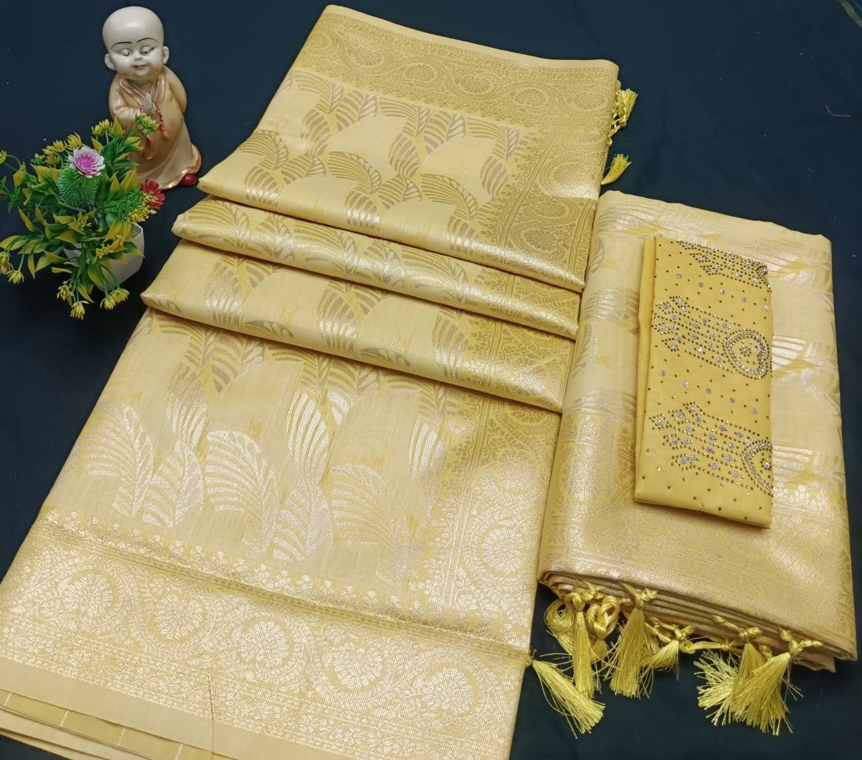 WEDDING BRIDAL FANCY cotton SAREES