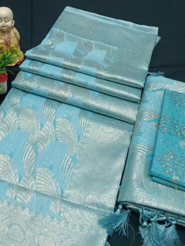 WEDDING BRIDAL FANCY cotton SAREES