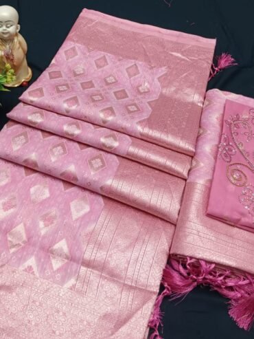 WEDDING BRIDAL FANCY cotton SAREES
