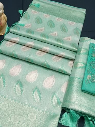 WEDDING BRIDAL FANCY cotton SAREES